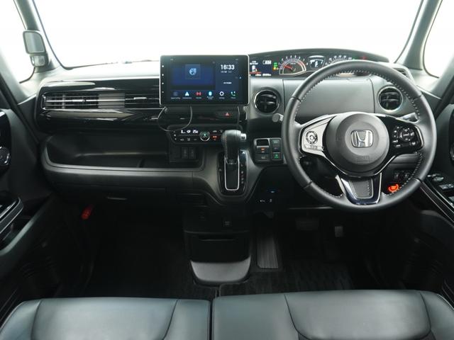 Ｎ－ＢＯＸカスタム Ｌターボ　ワンオーナー　大画面９インチ社外品ディスプレイオーディオ　リアカメラ・ハンドルリモコン対応　８スピーカー　ＥＴＣ　アダプティブクルーズコントロール　両側電動スライドドア　シートヒータ　Ｒセンサ　禁煙車（7枚目）