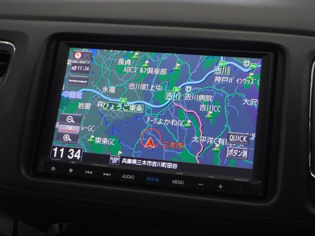 ヴェゼル Ｘ・ホンダセンシング　１年保証ナビＤレコＲカメＥＴＣクルコンＢＴ地デジ　アダプティブクルーズコントロール　Ｂｌｕｅｔｏｏｔｈ　衝突軽減ブレーキ　純正アルミホイール　ＬＥＤヘッドライト　フルセグ　ＤＶＤ再生　スペアキー有り（2枚目）