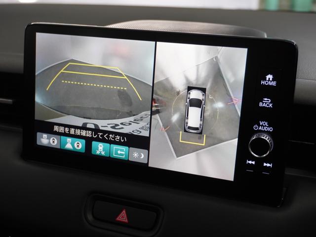 ヴェゼル ｅ：ＨＥＶＺ　２年保証ナビ全周囲カメＤレコＥＴＣクルコンＢＴ　渋滞追従クルーズ　Ｂｌｕｅｔｏｏｔｈ　障害物センサー　ハンドルヒーター　シートヒーター　ブラインドスポット　ダウンヒルアシスト　ワイヤレス充電器（4枚目）