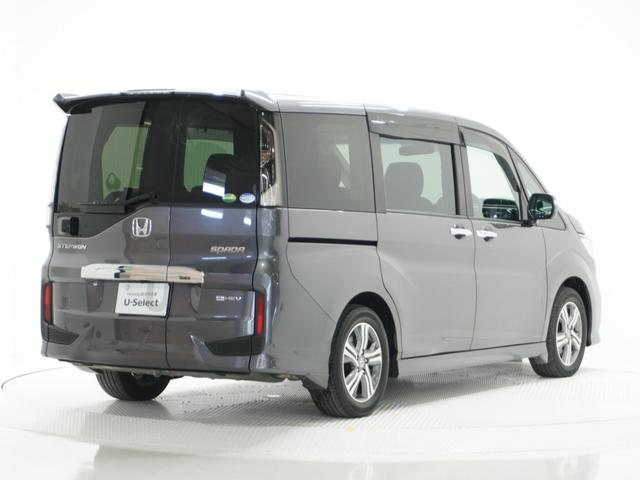 ステップワゴンスパーダ ｅ：ＨＥＶスパーダＧホンダセンシング　ワンオーナー　９インチナビ　フリップダウンモニター　バックカメラ　ドラレコ　ＥＴＣ２．０　アダプティブクルーズコントロール　両側電動スライドドア　ＬＥＤヘッドライト　純正アルミホイール　禁煙車（16枚目）