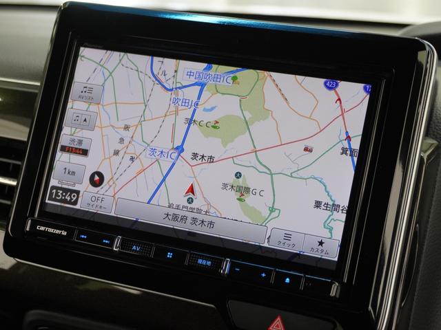 Ｎ－ＢＯＸ Ｇ・Ｌホンダセンシング　ワンオーナー　社外８インチナビ（ＡＶＩＣ－ＲＬ９１０）　ＥＴＣ　両側電動スライドドア　前席シートヒーター　ＬＥＤヘッドライト＋フォグ　オートリトラミラー　１４インチアルミ　サイドカーテンエアバック（3枚目）