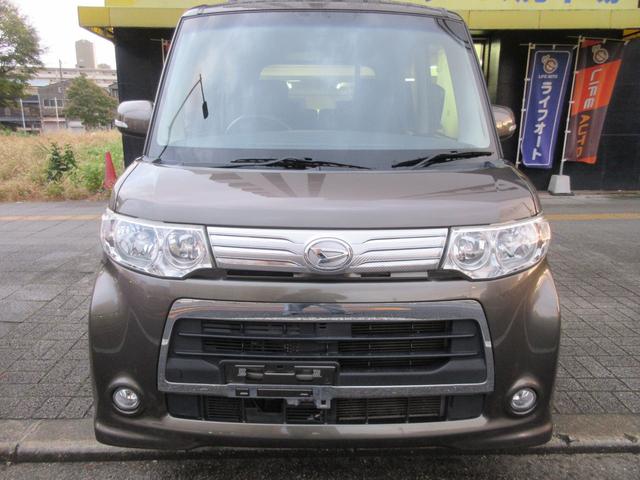 タント カスタムＲＳ　ターボ車　ナビ　フルセグＴＶ　左側パワースライドドア　スマートキー　ＨＩＤ　ＢｌｕｅｔｏｏｔｈＡｕｄｉｏ（2枚目）