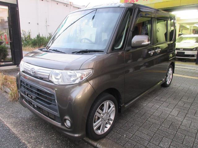 タント カスタムＲＳ　ターボ車　ナビ　フルセグＴＶ　左側パワースライドドア　スマートキー　ＨＩＤ　ＢｌｕｅｔｏｏｔｈＡｕｄｉｏ（3枚目）