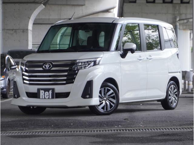 ルーミー カスタムG ナビ バックカメラ ETC シートヒーター 前後ドラレコ アダプティブクルーズコントロール 障害物センサー 両側電動スライドドア 電子パーキング フルセグTV DVD LEDヘッドライト 純正アルミ(9枚目)