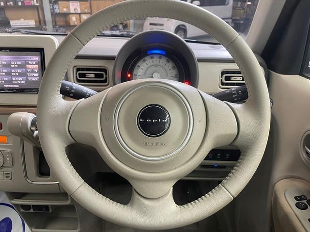 アルトラパン X ツートンカラー ストラーダナビ ガイドライン付きバックカメラ 地デジ AM/FM ETC搭載 アイドリングストップ シートヒーター(47枚目)