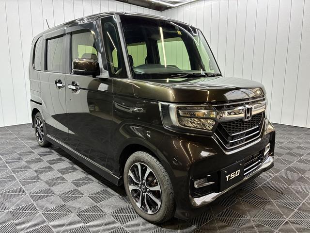 Ｎ－ＢＯＸカスタム Ｇ・Ｌホンダセンシング　ストラーダナビ　ＥＴＣ　両側スライド片側電動スライドドア　フルセグ　Ｂｌｕｅｔｏｏｔｈオーディオ　ガイドライン付きバックモニター　クルーズコントロール（5枚目）