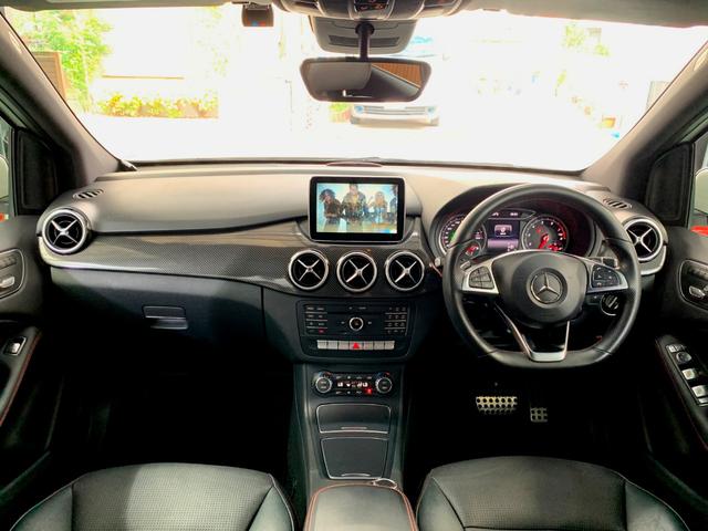 Ｂクラス Ｂ１８０　スポーツ　レ－ダ－セ－フティＰＫＧ／ＡＭＧレザ－ＥＸＣＰＫＧ／ＡＣＣ／ＢＳＭ／ナビフルセグＴＶ（ＴＶＵＳＢ解除済）／Ｂカメラ／パナメリカ－ナグリル／純正ＡＭＧ１８インチＡＷ／Ｂｌｕｅｔｏｏｔｈ／ＥＴＣ／ドラレコ（9枚目）