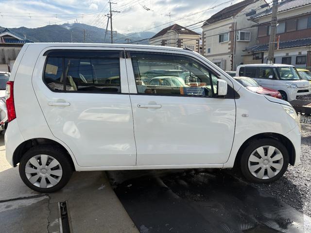 ワゴンR FX ナビTV Aストップ 盗難防止 AUTOエアコン Wエアバッグ フルフラット キーレス メモリーナビ ABS エアバック パワーウィンド ワンセグ パワステ 衝突安全ボディ(7枚目)