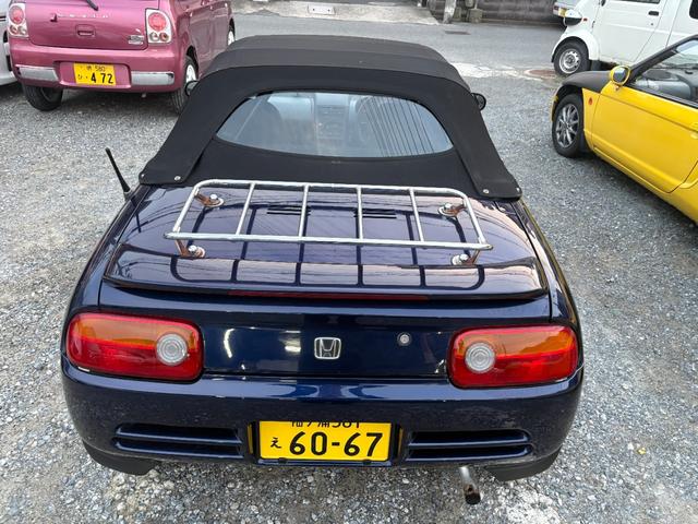 ビート ベースグレード アメリカロビンス製キャンパス幌 ガラスウインド PW ETC マニュアルエアコン カセット(6枚目)