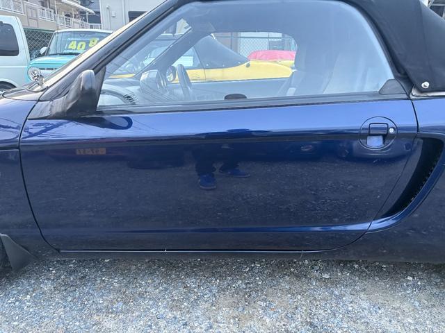 ビート ベースグレード アメリカロビンス製キャンパス幌 ガラスウインド PW ETC マニュアルエアコン カセット(24枚目)