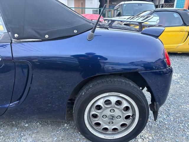 ビート ベースグレード アメリカロビンス製キャンパス幌 ガラスウインド PW ETC マニュアルエアコン カセット(25枚目)