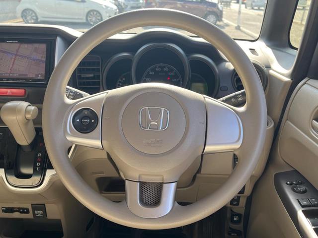 N-BOX G・Lパッケージ 電動スライドドア SDナビ バックカメラ 衝突被害軽減システム スマートキー ビルトインETC オートエアコン Bluetooth(14枚目)