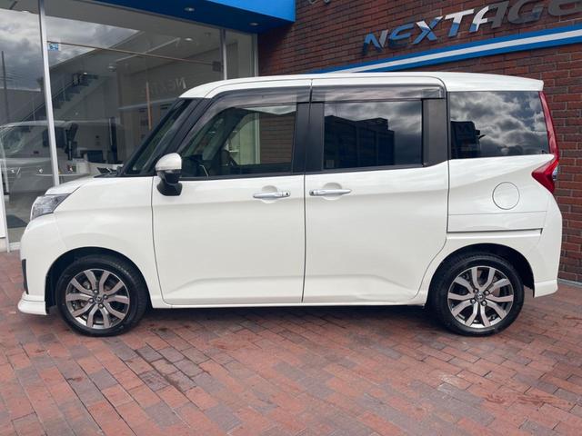 ルーミー カスタムG-T ターボ エアロ 両側電動ドア 純正SDナビ バックカメラ 衝突被害軽減システム スマートキー LEDヘッド ビルトインETC クルコン 純正15インチアルミ オートライト オートエアコン(28枚目)