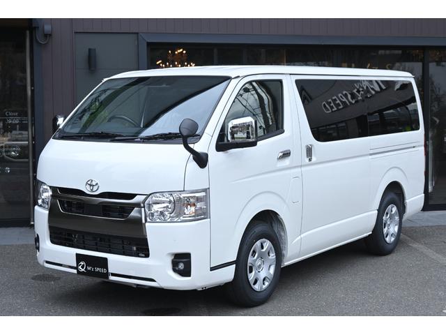 ハイエースバン ロングスーパーＧＬ　ダークプライムＳ　２ＷＤ　パノラミックビューモニター　デジタルインナーミラー　両側パワースライドドア　ＬＥＤヘッドランプ＆フォグランプ　ダークプライム専用ハーフレザーシート（46枚目）