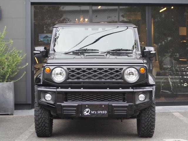 ジムニーノマド FC ZEUS製バンパーカバー・フェンダートリム・ボンネットフード・フロントグリル・ボンネットプロテクター・リアウィング・2本出しマフラー 16インチAW(背面タイヤ付)(8枚目)