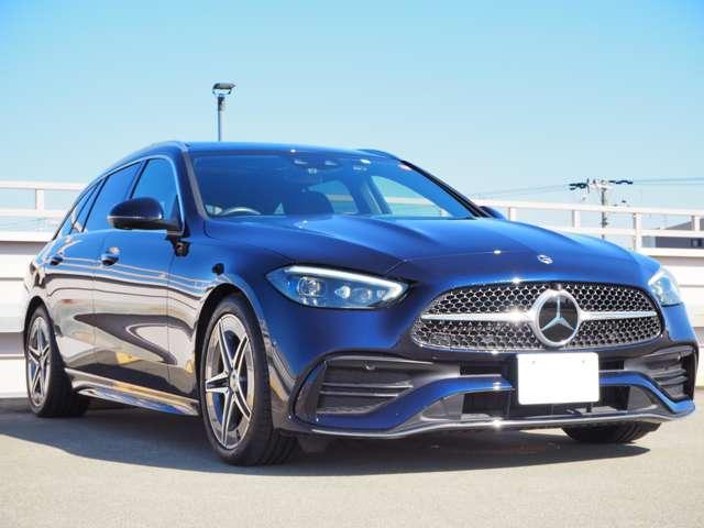 Ｃクラスステーションワゴン Ｃ２２０ｄ　ワゴンアバンギャルド　ＡＭＧライン　禁煙　ユーザー買取　ワンオーナー　パノラマサンルーフ　レザーシート　ＡＭＧラインエクステリア　ＡＲナビゲーション　ヘッドアップディスプレイ　フルセグＴＶ　ＡＰＰＬＥ　ＣＡＲ　ＰＬＡＹ　パワーバックドア（3枚目）