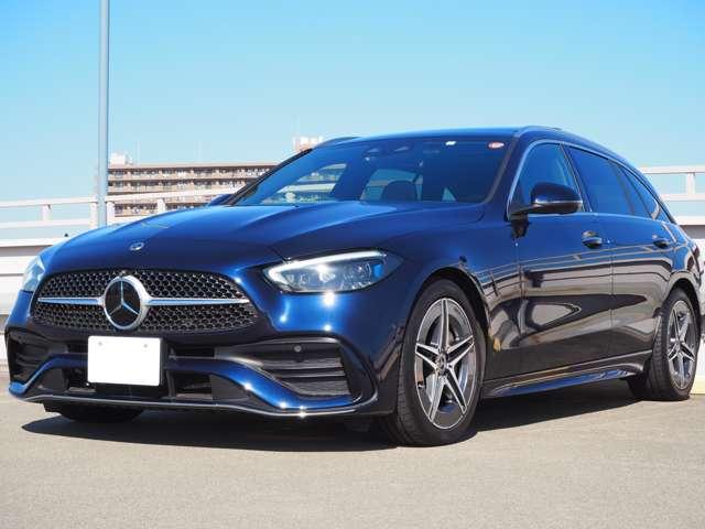 Ｃクラスステーションワゴン Ｃ２２０ｄ　ワゴンアバンギャルド　ＡＭＧライン　禁煙　ユーザー買取　ワンオーナー　パノラマサンルーフ　レザーシート　ＡＭＧラインエクステリア　ＡＲナビゲーション　ヘッドアップディスプレイ　フルセグＴＶ　ＡＰＰＬＥ　ＣＡＲ　ＰＬＡＹ　パワーバックドア（4枚目）