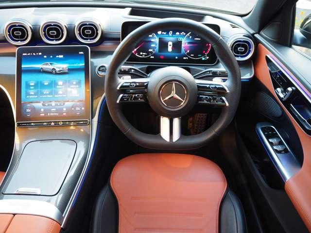 Ｃクラスステーションワゴン Ｃ２２０ｄ　ワゴンアバンギャルド　ＡＭＧライン　禁煙　ユーザー買取　ワンオーナー　パノラマサンルーフ　レザーシート　ＡＭＧラインエクステリア　ＡＲナビゲーション　ヘッドアップディスプレイ　フルセグＴＶ　ＡＰＰＬＥ　ＣＡＲ　ＰＬＡＹ　パワーバックドア（16枚目）