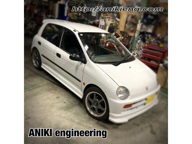 トゥデイ Ｒｓ　オリジナルフルエアロ　車高調　１５インチアルミ　タイプＲカラーリペイント　ＵＳＢオーディオ　ＥＴＣ車載器（27枚目）