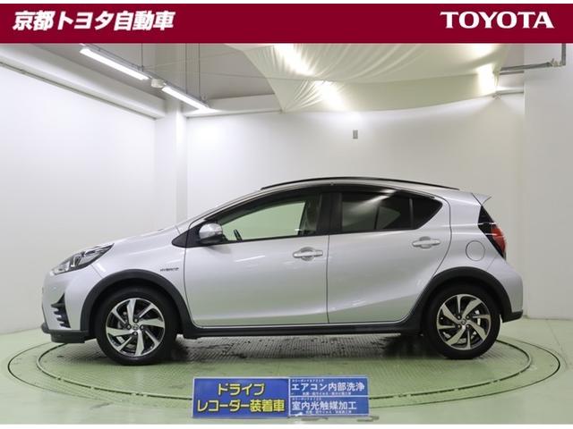 アクア クロスオーバー　Ｂカメラ　地デジ　イモビライザー　ナビＴＶ　エアコン　ＬＥＤ　ＥＳＣ　記録簿　ドライブレコーダー　アルミホイール　キーフリー　ＤＶＤ再生可　ＥＴＣ　パワーステアリング　パワーウィンドウ　メモリーナビ（2枚目）