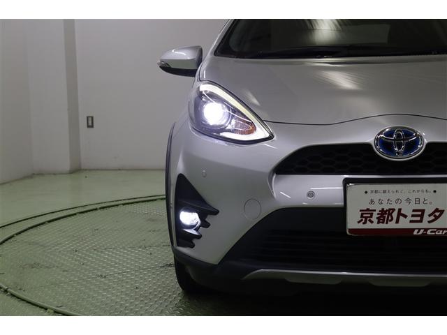 アクア クロスオーバー　Ｂカメラ　地デジ　イモビライザー　ナビＴＶ　エアコン　ＬＥＤ　ＥＳＣ　記録簿　ドライブレコーダー　アルミホイール　キーフリー　ＤＶＤ再生可　ＥＴＣ　パワーステアリング　パワーウィンドウ　メモリーナビ（8枚目）