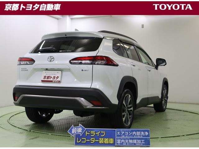 カローラクロス ハイブリッド　Ｚ　ＰＣＳ　フルセグテレビ　ＬＥＤヘッドライト　Ｂカメラ　ナビ・ＴＶ　インテリジェントキー　パワーシート　キーフリー　ドライブレコーダー　アルミホイール　ＥＴＣ　盗難防止　ミュージックプレイヤー接続可（3枚目）