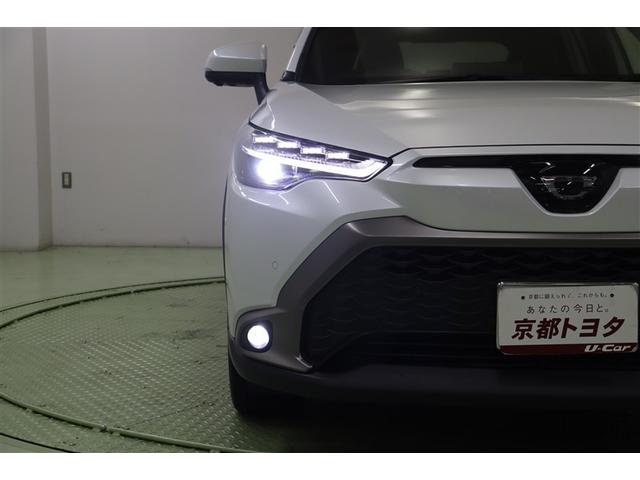 カローラクロス ハイブリッド　Ｚ　ＰＣＳ　フルセグテレビ　ＬＥＤヘッドライト　Ｂカメラ　ナビ・ＴＶ　インテリジェントキー　パワーシート　キーフリー　ドライブレコーダー　アルミホイール　ＥＴＣ　盗難防止　ミュージックプレイヤー接続可（8枚目）