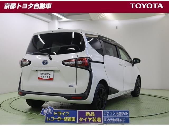 シエンタ ハイブリッド　Ｇ　セーフティーエディションＩＩ　地デジＴＶ　ナビＴＶ　盗難防止システム　ドライブレコーダー　スマートキ　クルコン　３列シート　ＬＥＤライト　ＥＴＣ車載器　オートエアコン　記録簿　キーレス　メモリーナビ　ＤＶＤ再生可　サポカー（3枚目）