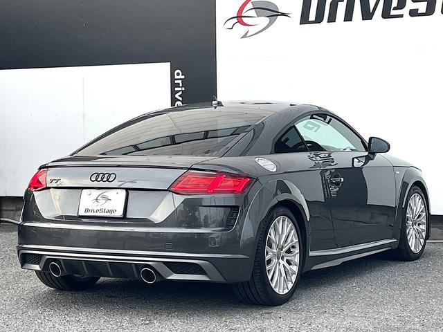 ＴＴクーペ ４０ＴＦＳＩ　Ｓラインパッケージ　ユーザー買取車　Ｓラインパッケージ　マトリクスＬＥＤ　禁煙車　バーチャルコックピット　Ｂカメラ　スペアキー　取説保証書付　ＥＴＣ　前ドラレコ　クルコン　ＢＳＭ　Ｂホールド　パワーシート　点検整備付（6枚目）