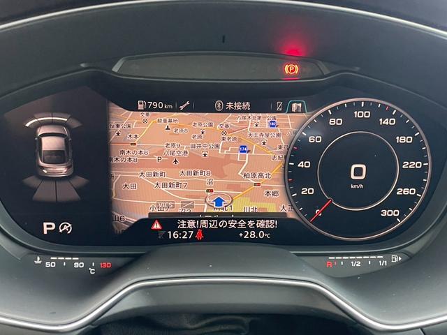 ＴＴクーペ ４０ＴＦＳＩ　Ｓラインパッケージ　ユーザー買取車　Ｓラインパッケージ　マトリクスＬＥＤ　禁煙車　バーチャルコックピット　Ｂカメラ　スペアキー　取説保証書付　ＥＴＣ　前ドラレコ　クルコン　ＢＳＭ　Ｂホールド　パワーシート　点検整備付（25枚目）