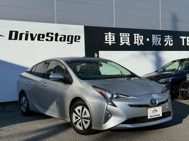 プリウス Ａ　禁煙車　純正ナビ　Ｂｌｕｅｔｏｏｔｈ　ＥＴＣ　バックカメラ　アダプティブクルーズ　オートハイビーム　パーキングアシスト　衝突軽減ブレーキ　ＬＥＤヘッドライト　純正アルミ　ドライブレコーダー　車検整備付（7枚目）