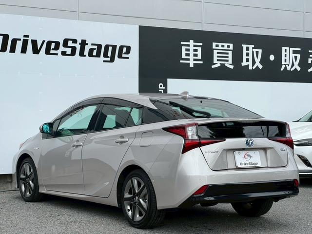 プリウス Aツーリングセレクション 禁煙車 純正9インチナビ フルセグ Bluetooth ETC2.0 黒革シート シートヒーター パワーシート 衝突軽減ブレーキ パーキングアシスト BSM HUD Aハイビーム ドラレコ 点検整備付(14枚目)