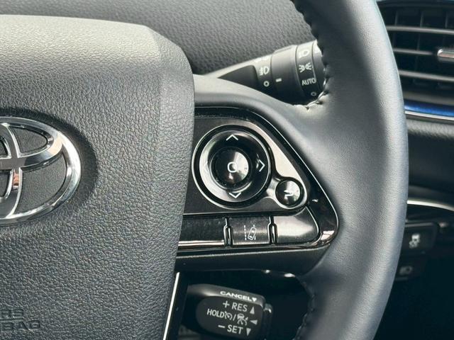 プリウス Aツーリングセレクション 禁煙車 純正9インチナビ フルセグ Bluetooth ETC2.0 黒革シート シートヒーター パワーシート 衝突軽減ブレーキ パーキングアシスト BSM HUD Aハイビーム ドラレコ 点検整備付(21枚目)