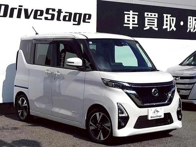 ルークス ハイウェイスター Gターボプロパイロットエディション 禁煙車 ターボ 純正9インチナビ アラウンドビューモニター プロパイロット 両側電動スライドドア LEDヘッドライト ブレーキホールド 前後クリアランスソナー ETC ドラレコ 純正アルミ 点検整備付(6枚目)