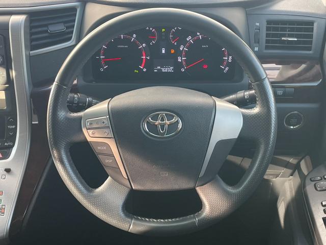 ヴェルファイア 2.4Z 禁煙 オットマンシート 純正SDナビ・フルセグ バックカメラ・サイドカメラ・フロントカメラ 両側電動スライドドア 前後クリアランスソナー ETC BLUETOOTH スペアキー 純正アルミ 車検整備付(18枚目)