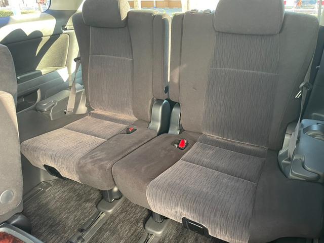 ヴェルファイア 2.4Z 禁煙 オットマンシート 純正SDナビ・フルセグ バックカメラ・サイドカメラ・フロントカメラ 両側電動スライドドア 前後クリアランスソナー ETC BLUETOOTH スペアキー 純正アルミ 車検整備付(27枚目)