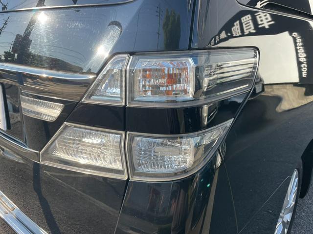 ヴェルファイア 2.4Z 禁煙 オットマンシート 純正SDナビ・フルセグ バックカメラ・サイドカメラ・フロントカメラ 両側電動スライドドア 前後クリアランスソナー ETC BLUETOOTH スペアキー 純正アルミ 車検整備付(43枚目)