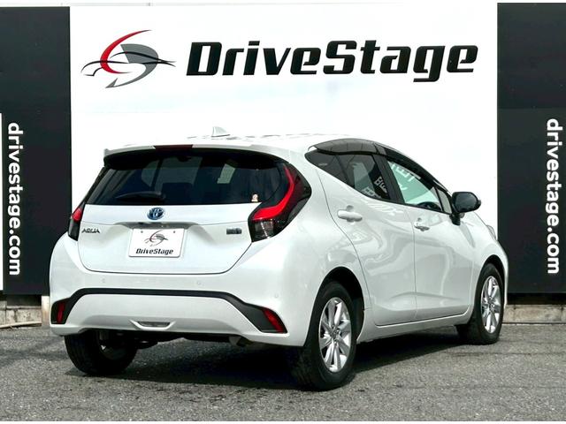 アクア Ｚ　禁煙車　ワンオーナー　衝突軽減ブレーキ　追従機能　１０．５型ディスプレイナビ　バックカメラ　ＥＴＣ　Ｂｌｕｅｔｏｏｔｈ　前後ドラレコ　純正１５インチアルミ　ＬＥＤヘッドライト　スマートキー　車検整備付（7枚目）