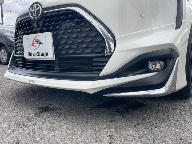 シエンタ G クエロ 禁煙車 モデリスタエアロ 5ZIGENアルミホイール 社外マフラー ダウンサス 純正マフラー・サスペンション付 純正ナビ アラウンドビューモニター 両側電動スライドドア セーフティセンス 車検整備付(16枚目)