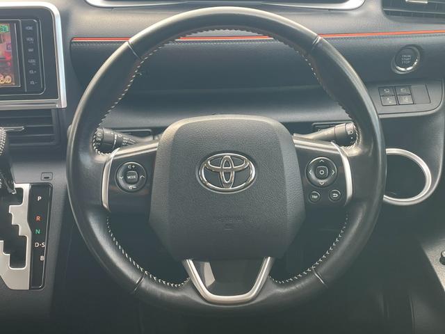 シエンタ G クエロ 禁煙車 モデリスタエアロ 5ZIGENアルミホイール 社外マフラー ダウンサス 純正マフラー・サスペンション付 純正ナビ アラウンドビューモニター 両側電動スライドドア セーフティセンス 車検整備付(24枚目)