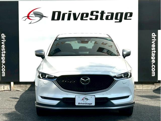CX-5 25T 100周年特別記念車 禁煙車 衝突軽減ブレーキ 追従機能 4WD 純正ナビTV 全方位カメラ ETC BOSEサウンド 前後ドラレコ 赤本革シート シートヒータ ハンドルヒーター 純正19アルミ HUD BSM 車検整備付(5枚目)