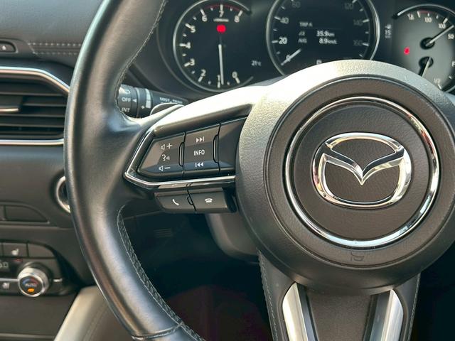 CX-5 25T 100周年特別記念車 禁煙車 衝突軽減ブレーキ 追従機能 4WD 純正ナビTV 全方位カメラ ETC BOSEサウンド 前後ドラレコ 赤本革シート シートヒータ ハンドルヒーター 純正19アルミ HUD BSM 車検整備付(19枚目)