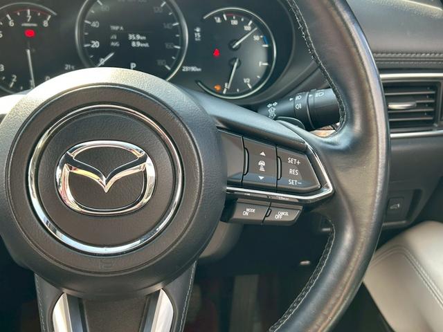 CX-5 25T 100周年特別記念車 禁煙車 衝突軽減ブレーキ 追従機能 4WD 純正ナビTV 全方位カメラ ETC BOSEサウンド 前後ドラレコ 赤本革シート シートヒータ ハンドルヒーター 純正19アルミ HUD BSM 車検整備付(20枚目)