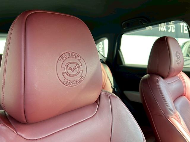 CX-5 25T 100周年特別記念車 禁煙車 衝突軽減ブレーキ 追従機能 4WD 純正ナビTV 全方位カメラ ETC BOSEサウンド 前後ドラレコ 赤本革シート シートヒータ ハンドルヒーター 純正19アルミ HUD BSM 車検整備付(25枚目)