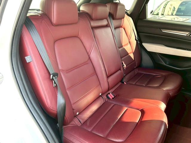 CX-5 25T 100周年特別記念車 禁煙車 衝突軽減ブレーキ 追従機能 4WD 純正ナビTV 全方位カメラ ETC BOSEサウンド 前後ドラレコ 赤本革シート シートヒータ ハンドルヒーター 純正19アルミ HUD BSM 車検整備付(26枚目)