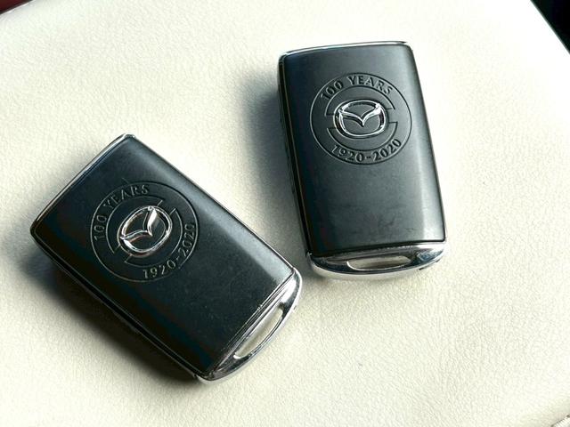 CX-5 25T 100周年特別記念車 禁煙車 衝突軽減ブレーキ 追従機能 4WD 純正ナビTV 全方位カメラ ETC BOSEサウンド 前後ドラレコ 赤本革シート シートヒータ ハンドルヒーター 純正19アルミ HUD BSM 車検整備付(46枚目)