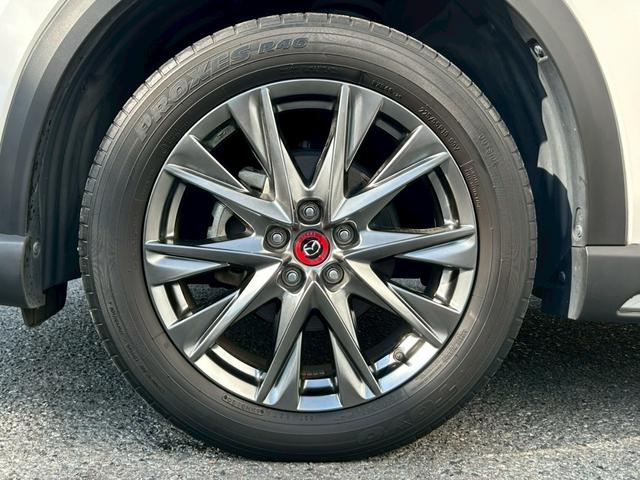 CX-5 25T 100周年特別記念車 禁煙車 衝突軽減ブレーキ 追従機能 4WD 純正ナビTV 全方位カメラ ETC BOSEサウンド 前後ドラレコ 赤本革シート シートヒータ ハンドルヒーター 純正19アルミ HUD BSM 車検整備付(79枚目)