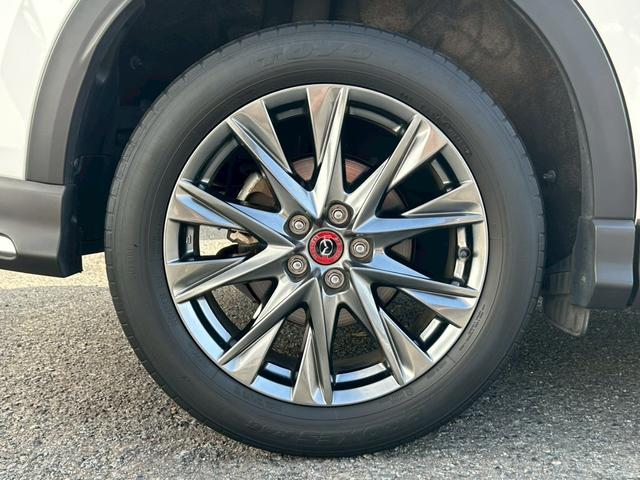 CX-5 25T 100周年特別記念車 禁煙車 衝突軽減ブレーキ 追従機能 4WD 純正ナビTV 全方位カメラ ETC BOSEサウンド 前後ドラレコ 赤本革シート シートヒータ ハンドルヒーター 純正19アルミ HUD BSM 車検整備付(80枚目)