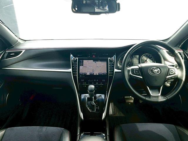 ハリアー プログレス　禁煙車　ＪＢＬ９インチナビ　ＪＢＬスピーカー　セーフティーセンス　ＥＴＣ　インテリキー　ＵＳＢ　全方位カメラ　パワーシート　パワーバックドア　前後ドラレコ　純正アルミホイール　スペアキー　車検整備付き（5枚目）