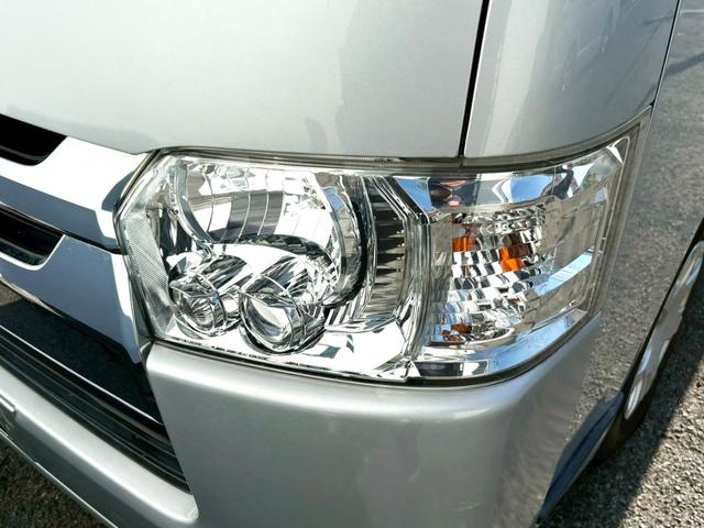 ハイエースバン ロングＤＸ　ＧＬパッケージ　禁煙車　社外ＳＤナビ・フルセグ　バックカメラ内臓ミラー　ＥＴＣ　ＬＥＤヘッドライト　両側スライドドア　Ｂｌｕｅｔｏｏｔｈ　ＣＤ・ＤＶＤ再生可　電格ミラー　フォグランプ　キーレス　スペアキー　車検整備付（37枚目）